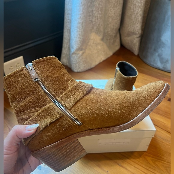 Golden Goose Copper Suede Bretagne Ankle Boots / size 37 / worn twice! - Picture 6 of 12